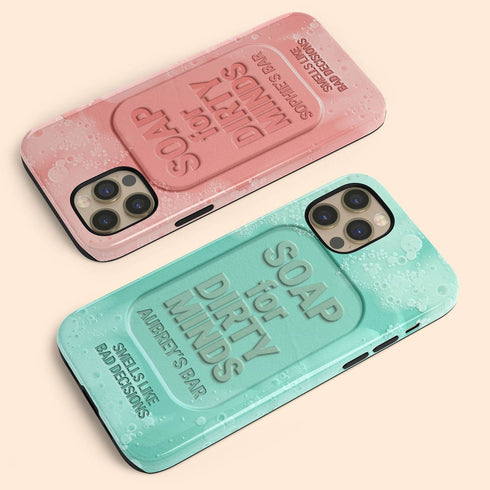 Personalized Funny Soap for Dirty Minds iPhone Case